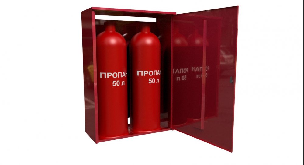 Шкафы для газовых баллонов