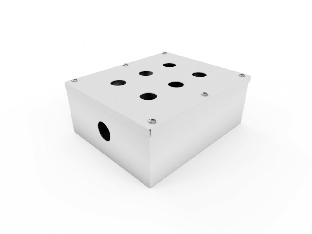 Корпус металлический для кнопок управления ПКУ и ПКТМ